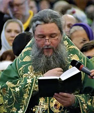 Глава Екатеринбургской митрополии совершил молебен на начало нового года