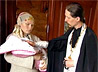 Супруга настоятеля сельской церкви матушка Елена Дубасова награждена знаком «Материнская доблесть»