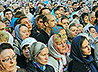 60 тысяч уральцев помолились в Екатеринбурге перед частицей Ризы Христа
