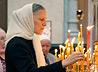 Паломники молитвенно помянули схимонахиню Евфросинию (Мезенову) на ее могиле в селе Маминское