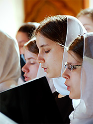 Детский церковный хор «Октоих» организовал концерт «Любовию и единением спасемся», посвященный великомученице Екатерине