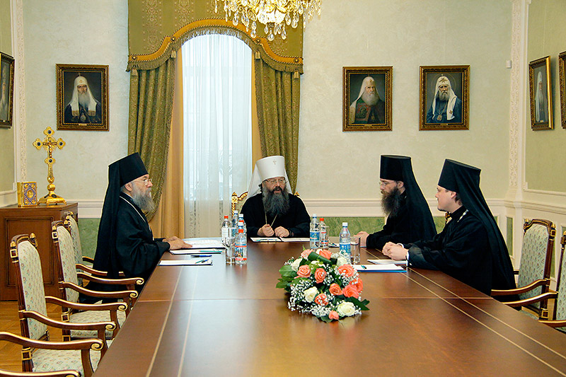 Первое заседание Архиерейского совета Екатеринбургской митрополии