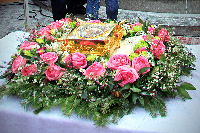 Завершается пребывание в Екатеринбурге святых мощей великомученицы Екатерины
